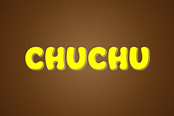 Chuchu: The Playful Gothic Display Font for Creative Makers