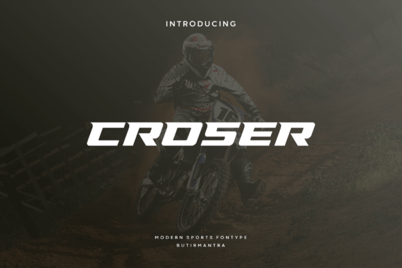 Croser: The Dynamic Display Font for High-Energy Branding