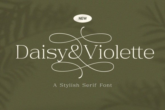 Daisy Violette - Stylish Modern Serif for Editorial Design