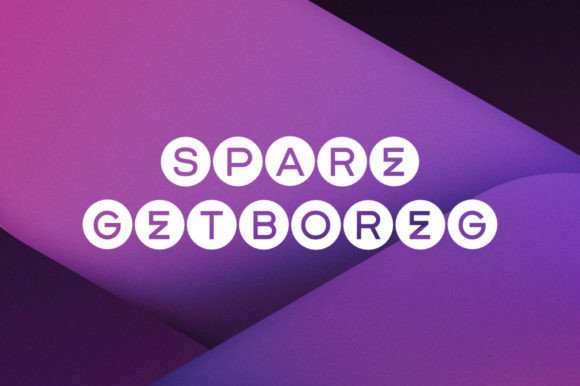 Getboreg Spare: A Modern Display Typeface for Editorial Design