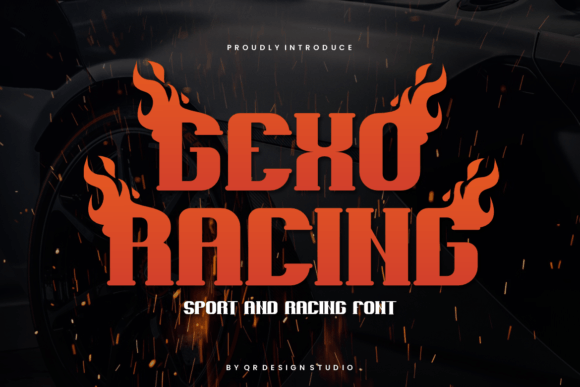 Gexo Racing: The Ultimate Display Font for Modern Design