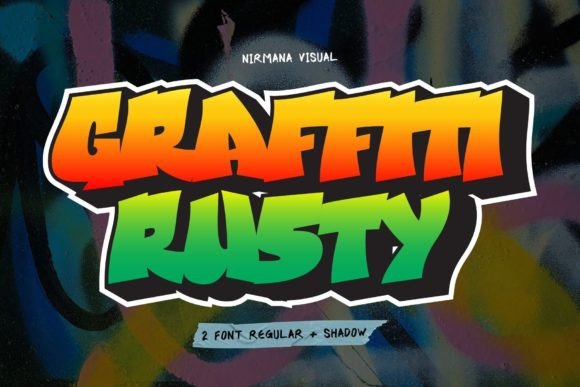 Graffiti Rusty: The Bold Display Typeface for Street-Smart Branding