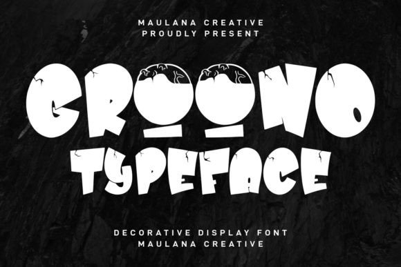 Groono: The Bold Display Font for Editorial Design and Branding