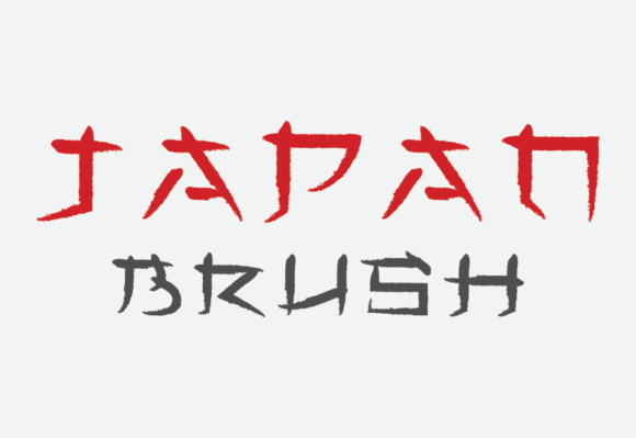 Japan Brush: A Premium Display Typeface for Editorial Design