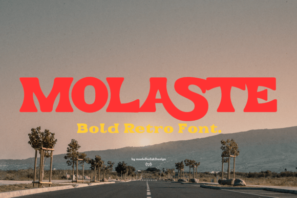 Molaste: The 80s Retro Serif for Scroll-Stopping Branding