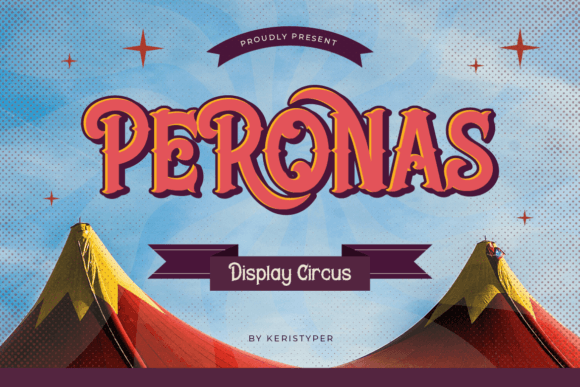 Peronas: A Vibrant Display Typeface for Bold Editorial Design
