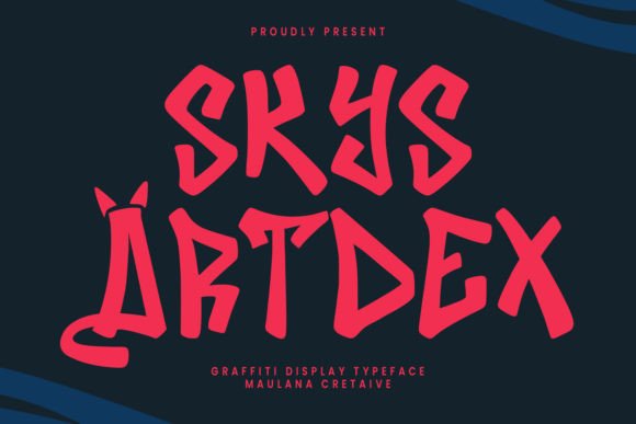 Skys Artdex: The Urban Typeface for Bold Campaigns