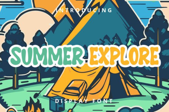 Summer Explore: The Perfect Display Font for Small Business Branding