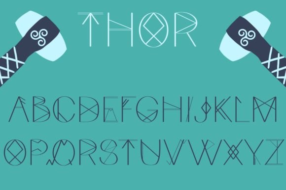 Thor: A Striking Display Font for Modern Web Design