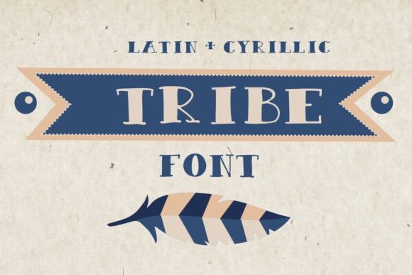 Tribe: The Quirky Display Font for Bold Branding