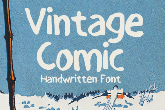 Vintage Comic: The Ultimate Display Typeface for Bold Campaigns
